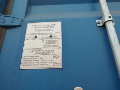 Морской контейнер 40HC (Новый 2024)