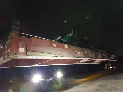 Морской контейнер 40FR (Б/У)