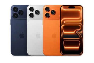 Apple Чехол Pitaka Ultra-Slim Case для iPhone 17 Pro Leaping - Blue Orange