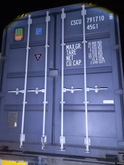 Морской контейнер 40HC (Новый 2021)