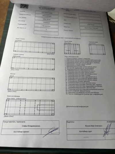 Морской контейнер 20GP (IICL)