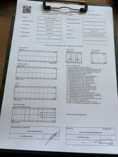 Морской контейнер 20GP (Б/У)