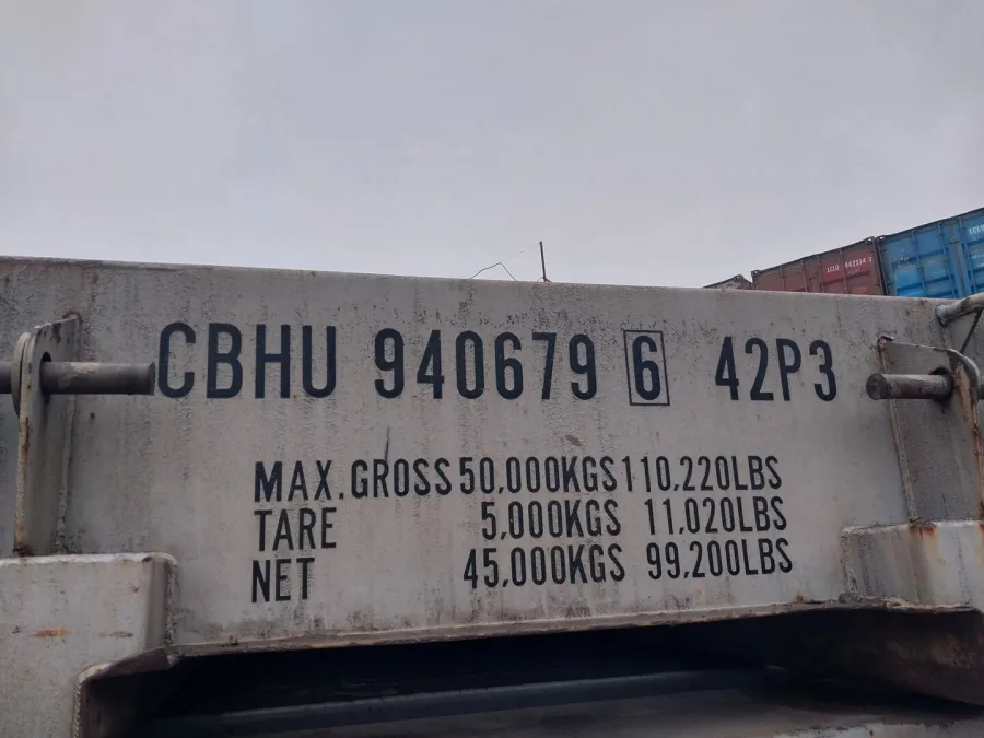Морской контейнер 40FR (Б/У)
