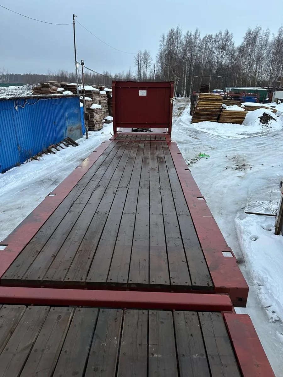 Морской контейнер 40FR (Б/У)