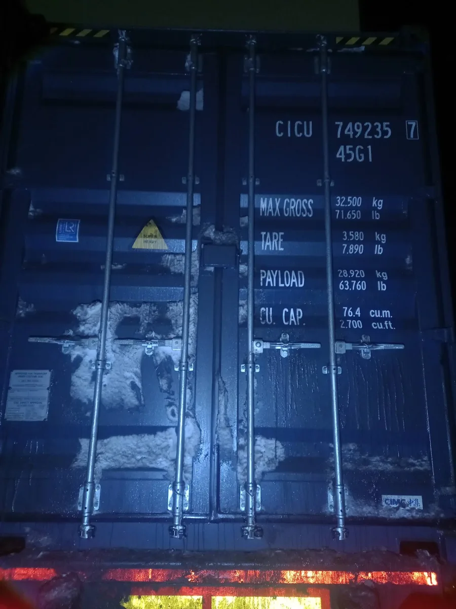 Морской контейнер 40HC (Новый 2025)