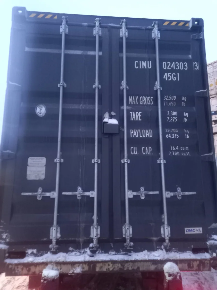 Морской контейнер 40HC (Новый 2025)