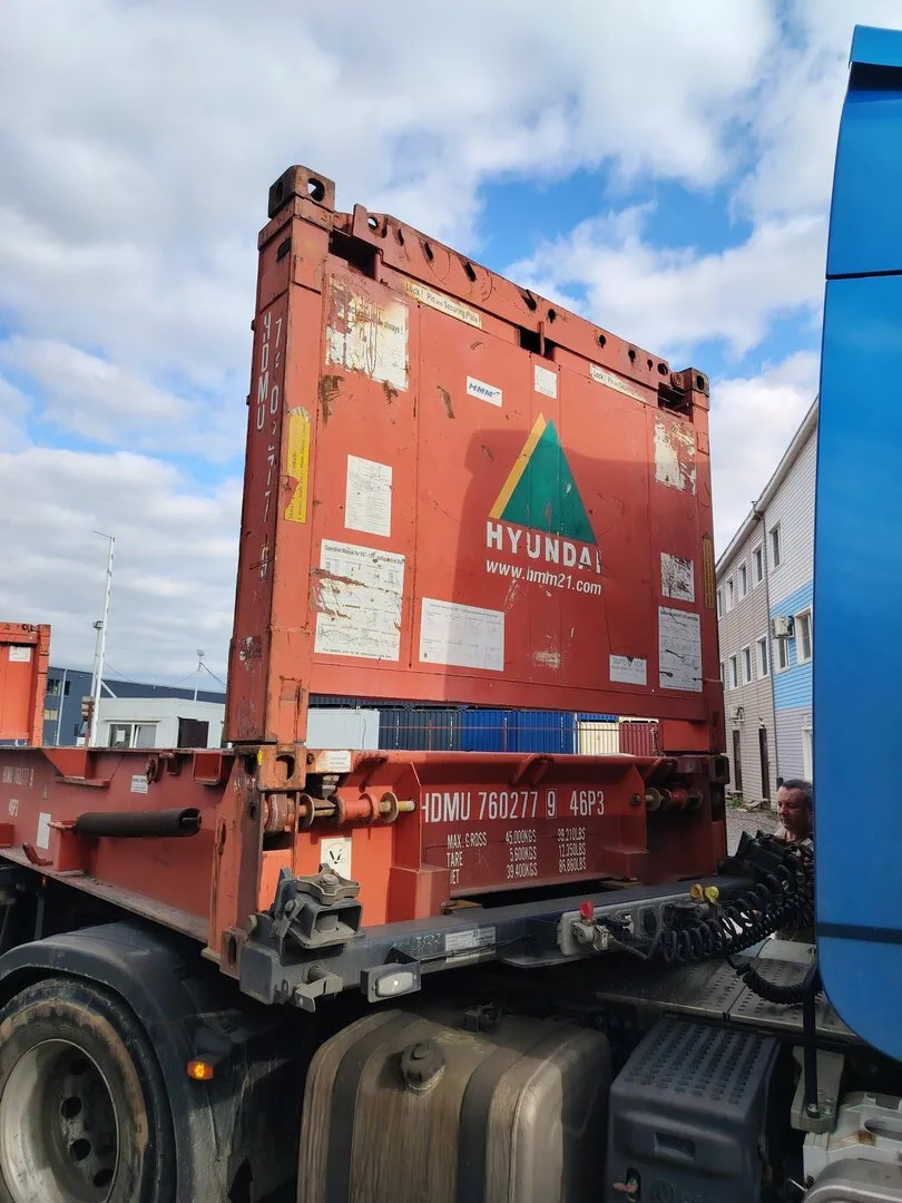 Морской контейнер 40FR (Б/У)