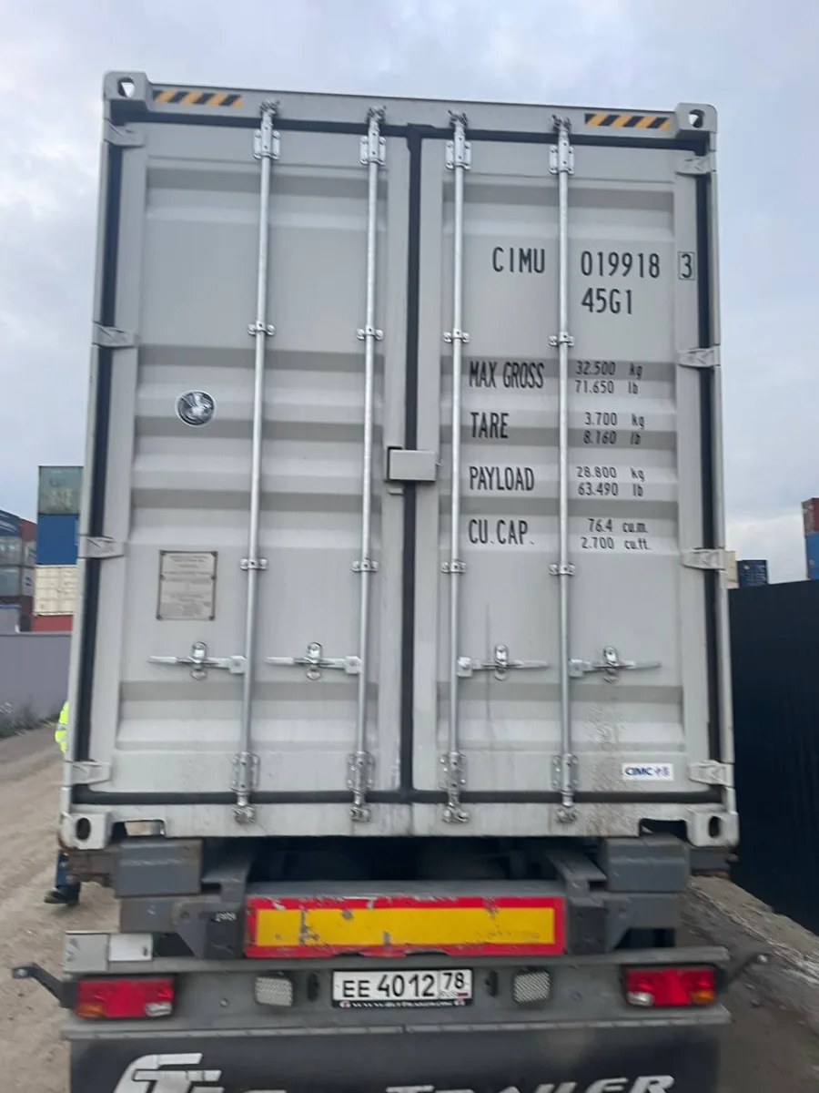 Морской контейнер 40HC (Новый 2025)