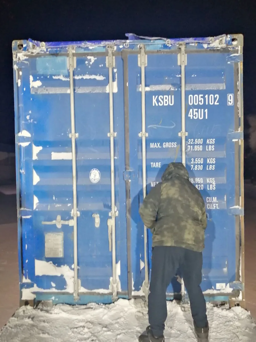 Морской контейнер 40OH (Б/У)