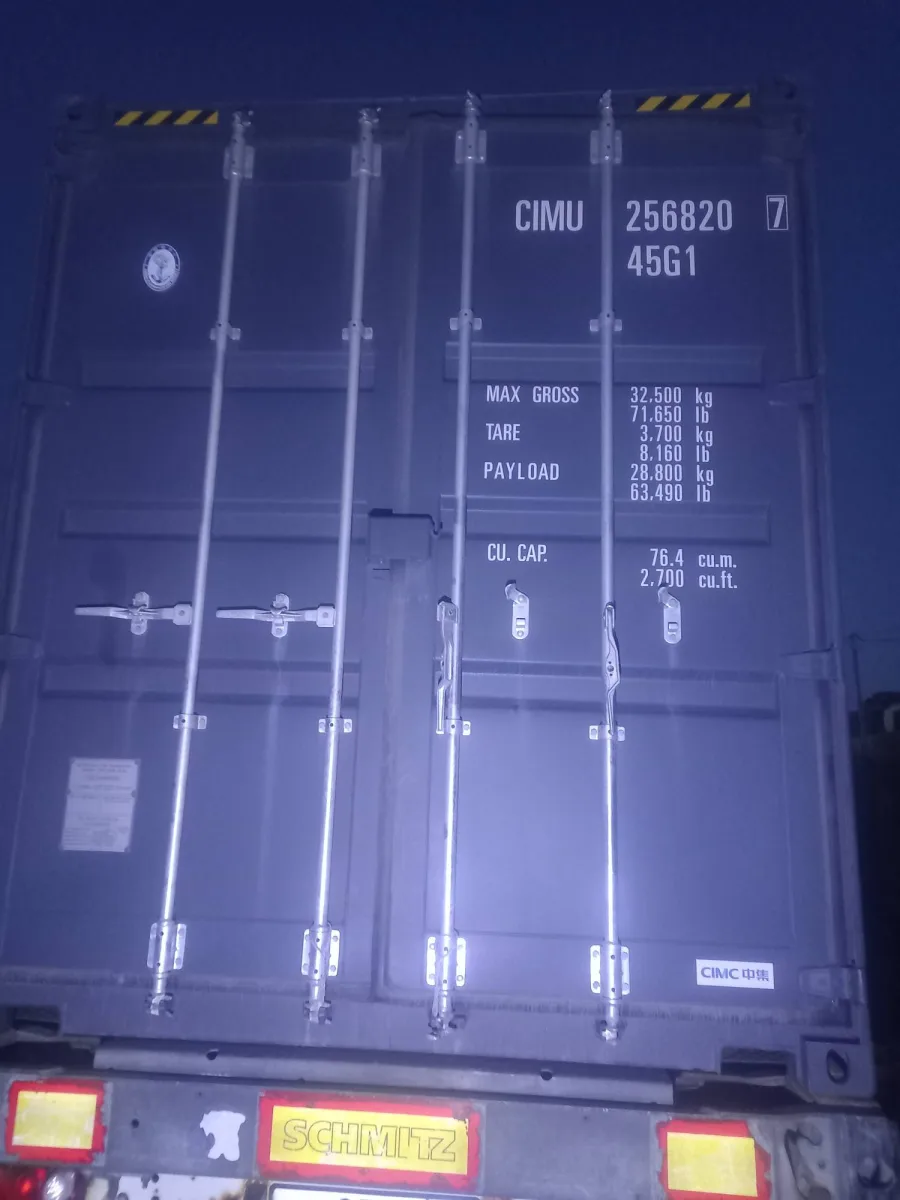 Морской контейнер 40HC (Новый 2026)
