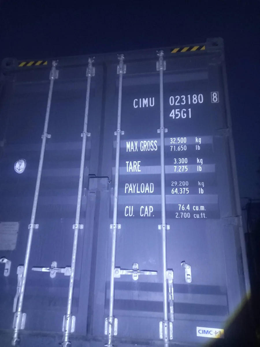 Морской контейнер 40HC (Новый 2025)
