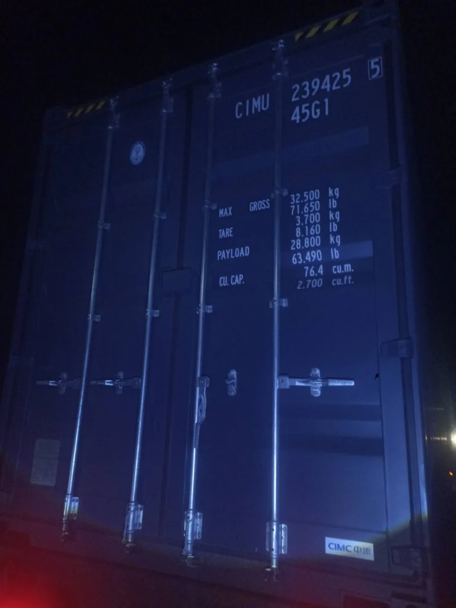 Морской контейнер 40HC (Новый 2026)