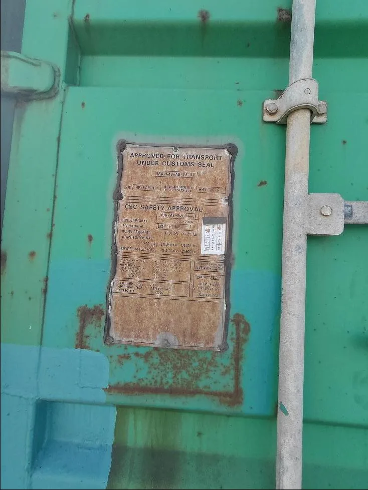 Морской контейнер 40HC (Б/У)