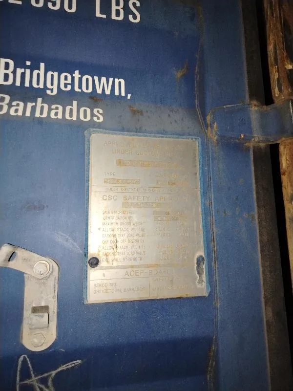 Морской контейнер 20GP (IICL)