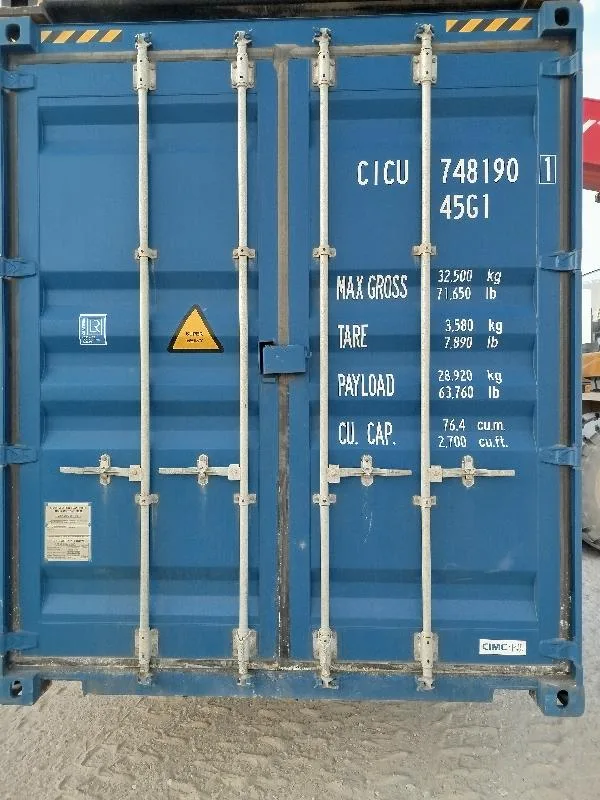 Морской контейнер 40HC (Новый 2025)